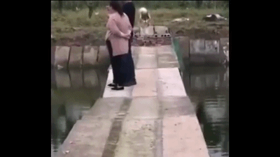 大爷|搞笑GIF趣图:哥们,你这求婚姿势真是帅爆了,大家都看好你哦