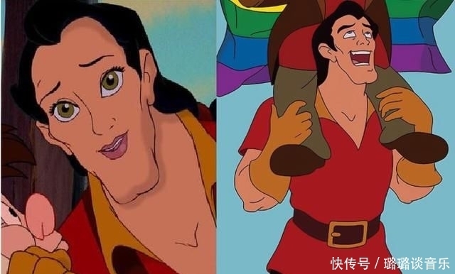 爱丽儿公主|当然迪士尼公主和反派换脸，毫无违和感，正反派全靠一张脸