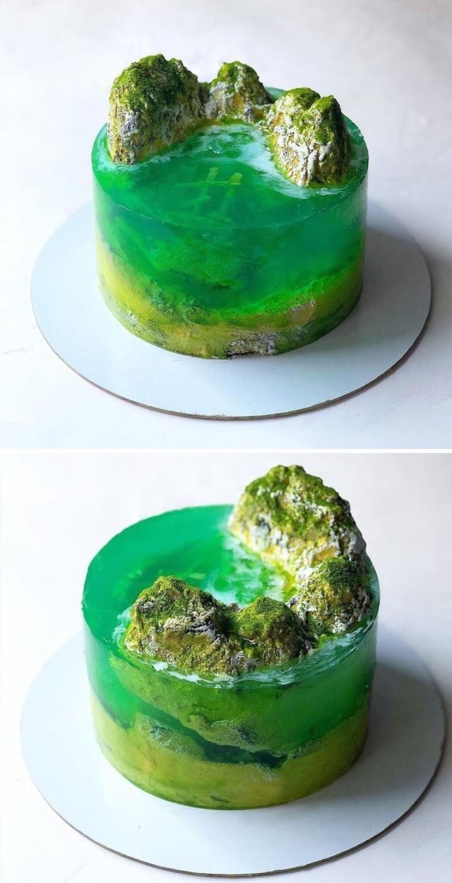 照片|15张“天堂”蛋糕照片:艺术家做蛋糕,好看比好吃更重要