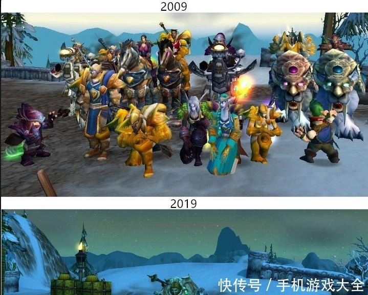 对比|魔兽世界艾泽拉斯的十年对比挑战只有这位小国王没有变过!