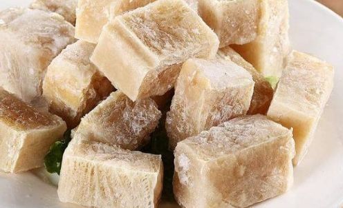 长见识|零下25度东北集市上的冻豆腐,南方人第一次见:真长见识!