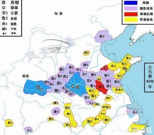后裔|西周分封8个诸侯爵位最高, 他们的家族身世周天子都要敬仰