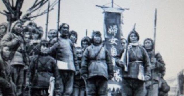 武装|丈夫前线抗日,这些中国妇女武装自己猎杀日军,比男兵还厉害