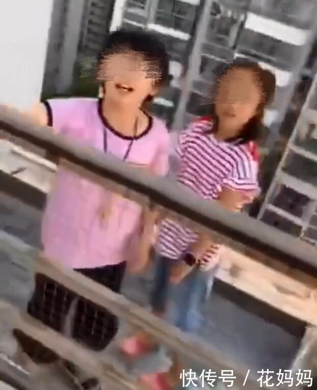 澄清|“妹妹赶紧松手,跳下去”,蓝衣女孩怂恿同伴跳楼,母亲现身澄清