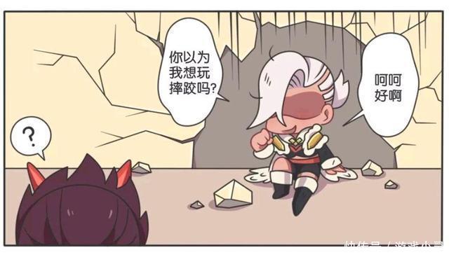 廉颇|王者荣耀假日:钟无艳和廉颇玩摔跤,他们两个是不是很有夫妻相?