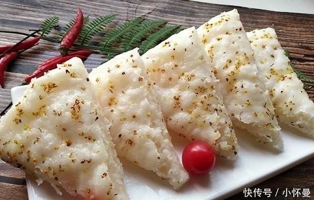 碰面|大米别煮粥,搅一搅手不碰面做米糕,比凉皮简单,比面包香软好吃