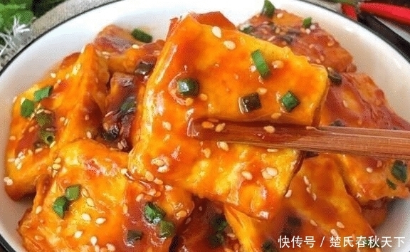 做法|糖醋脆皮豆腐,豆豉炒年糕,嗜嗜滑鸡煲,蒜香菜心的做法