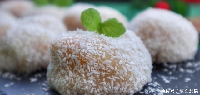甜点|广式甜点“芒果糯米糍”,比雪媚娘制作简单,奶香浓郁,软糯拉丝