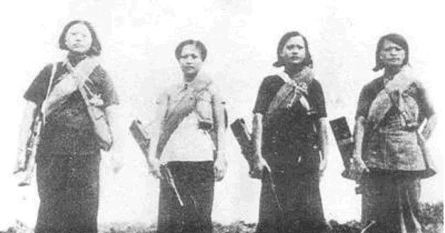 武装|丈夫前线抗日，这些中国妇女武装自己猎杀日军，比男兵还厉害