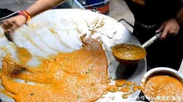 街头|印度街头的人气小吃，当地人吃得津津有味，网友看着就倒胃口！