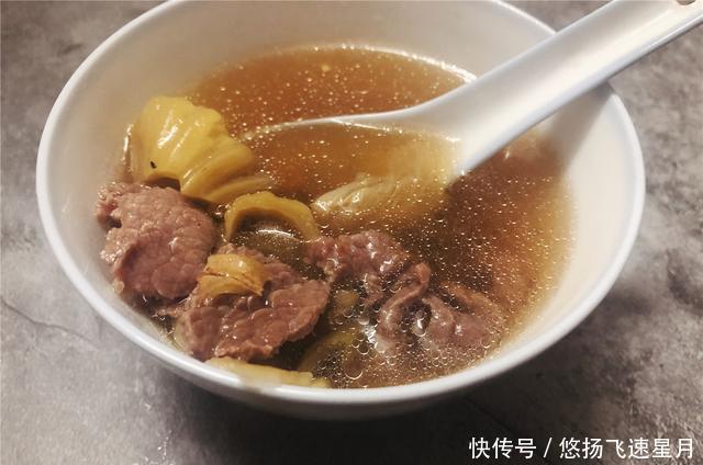 酒糟|牛肉汤放点这个，独具客家人风味，只要一点味道浓郁口感好